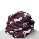 Buff with Horse Print