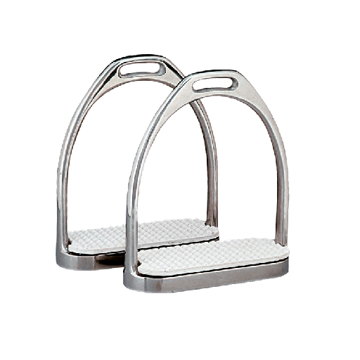 Knife Edge Stainless Steel Stirrup Irons