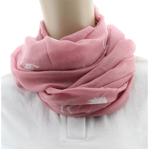 Snood with Horse Print