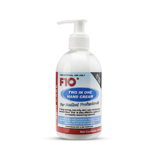 F10 Two in One Sanitiser Hand Cream