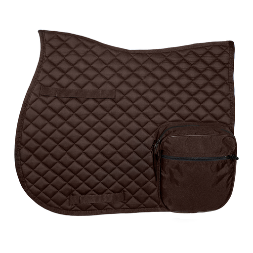 GP Square Numnah with Side Bag