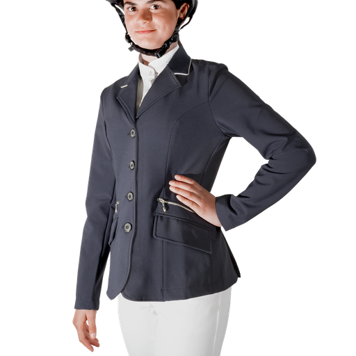 Equileisure Show Jacket - Piping & Zip