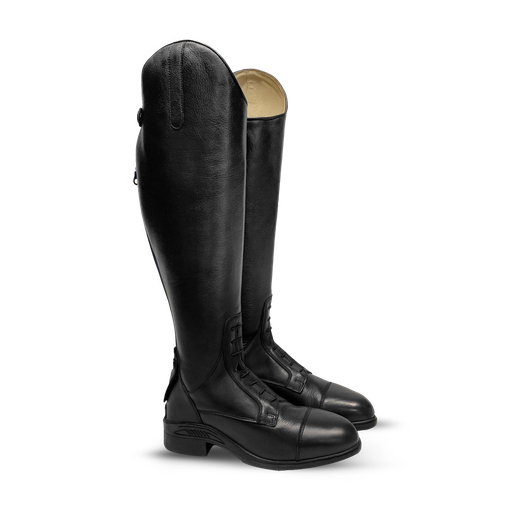 Equistride Heritage Long Boots - Black Slim Fit