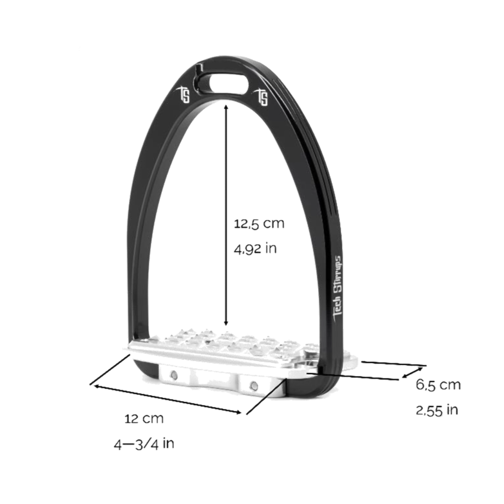 Tech Dressage Classic Stirrups - Capri