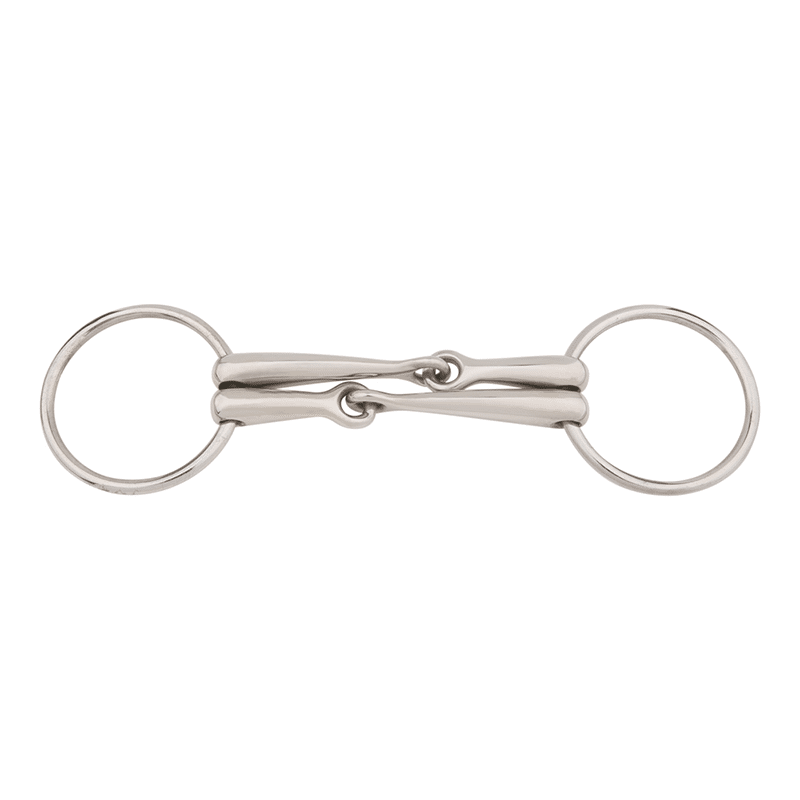 Loose Ring Snaffle Double Mouth