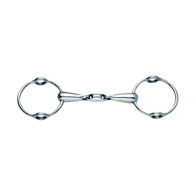 Loose Ring Gag Bit with Elliptical Link