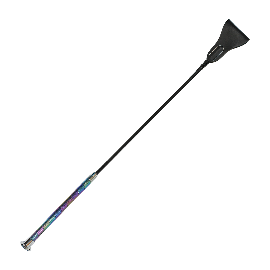 Crop Sparkle Handle & Silver Cap