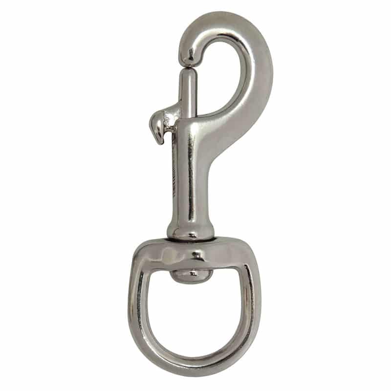Snap Hook Nickle Plated - Round