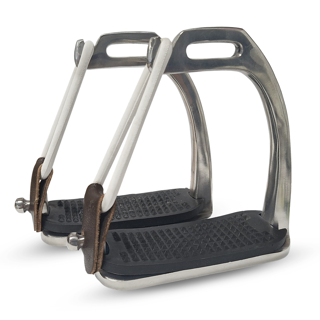 Stainless Steel Peacock Stirrup Irons 
