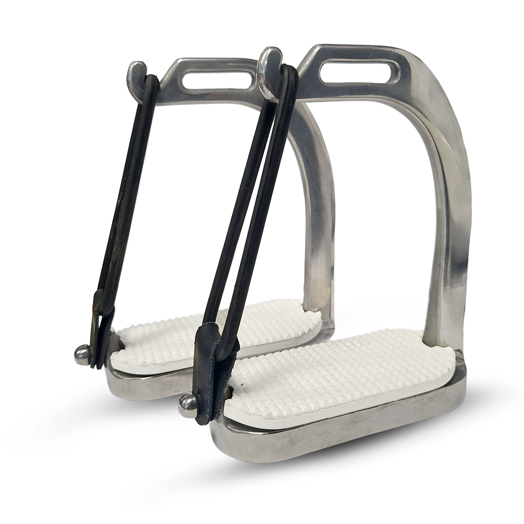 Stainless Steel Peacock Safety Stirrup Irons