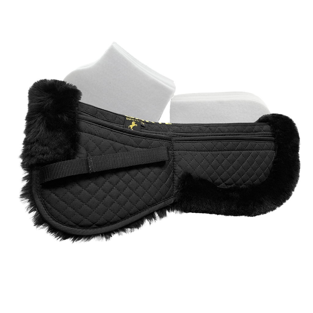 Bartl Sheepskin Back Pad Pocket with Felt Inserts