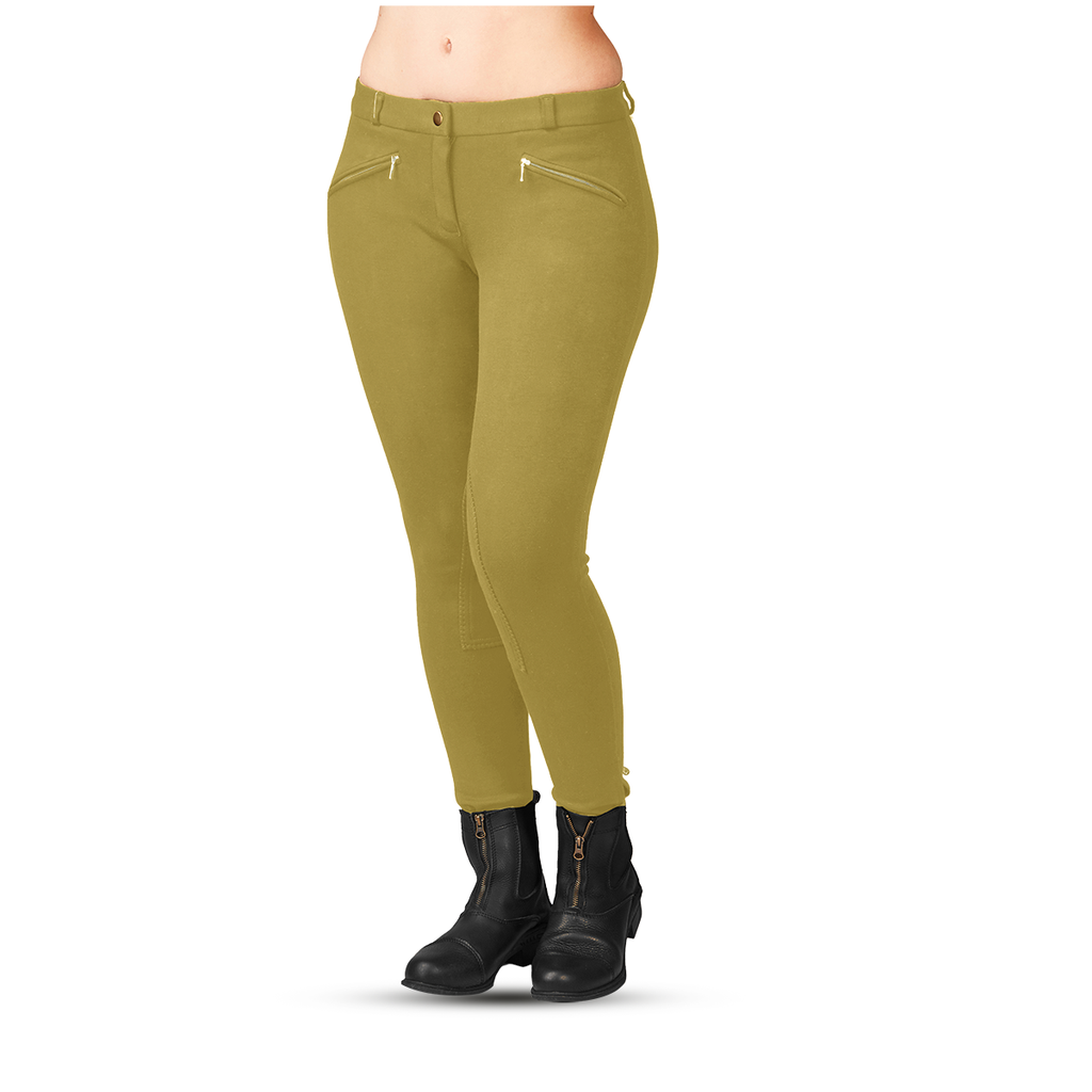 Equileisure Cotton Breeches 38 Mustard
