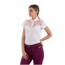 Equileisure Short Sleeve Lace Show Shirt