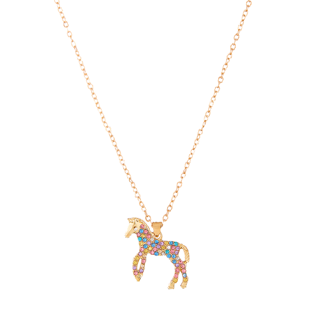 Necklace Sparkling Horse 