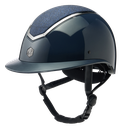 Charles Owen Kylo Navy Sparkly Helmet with MIPS - Wide Peak