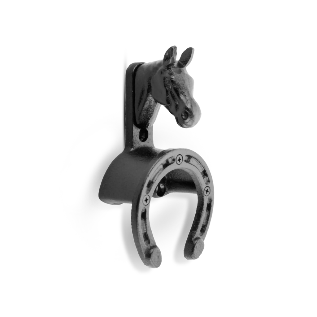 Cast Iron Wall Hook - Horse Head