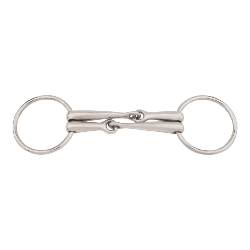 Loose Ring Snaffle Double Mouth