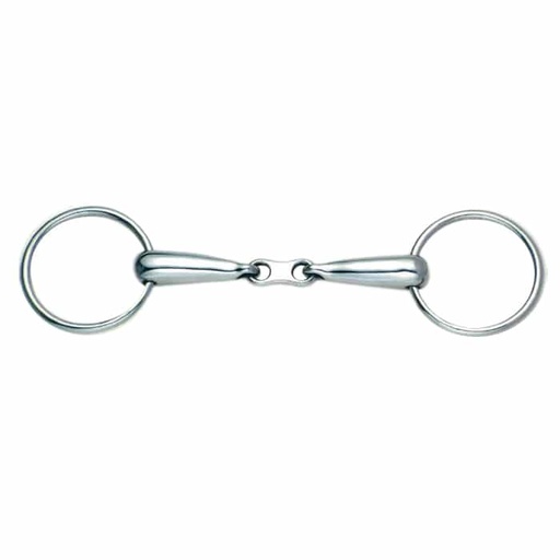 Loose Ring Snaffle Bit with French Link 18mm