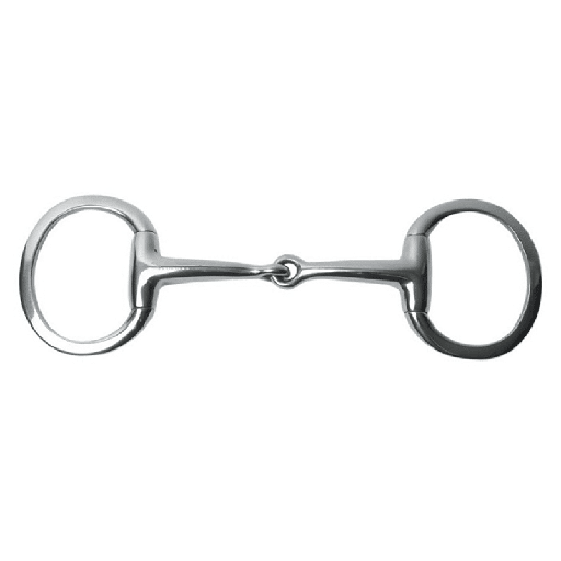 Eggbutt Snaffle Jointed 18mm