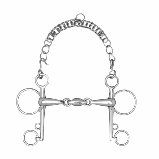 Pelham Bit with Elliptical Link