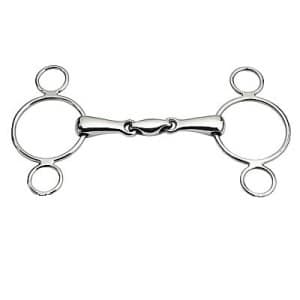 Portuguese Gag Bit with Elliptical Link