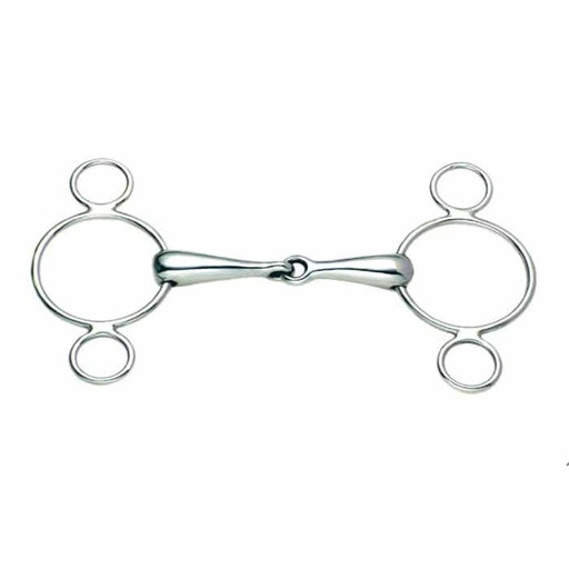 Jointed Portuguese Gag Bit 18mm