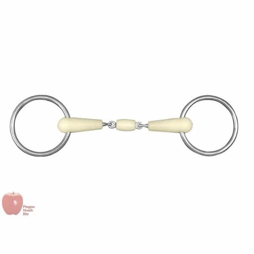 Pingguo Snaffle Bit with Elliptical Link