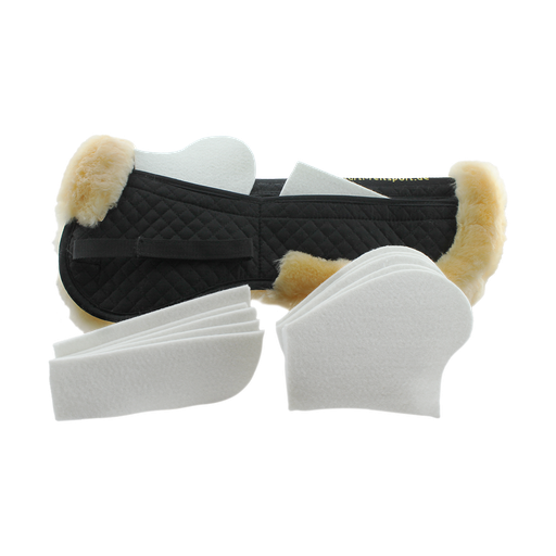 Bartl Sheepskin Back Pad Pocket, Felt Inserts