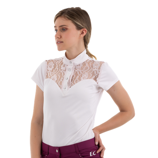 Equileisure Short Sleeve Lace Show Shirt