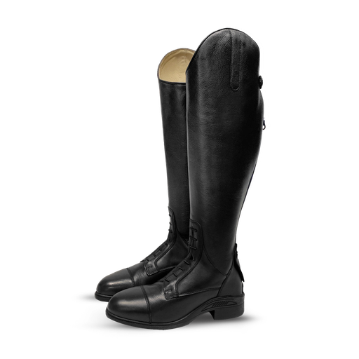 Equistride Heritage Long Boots - Black Slim Fit