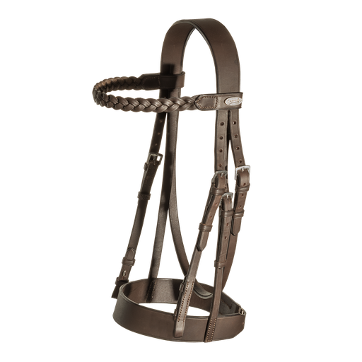 Capriole Bridle Showing Laced Reins