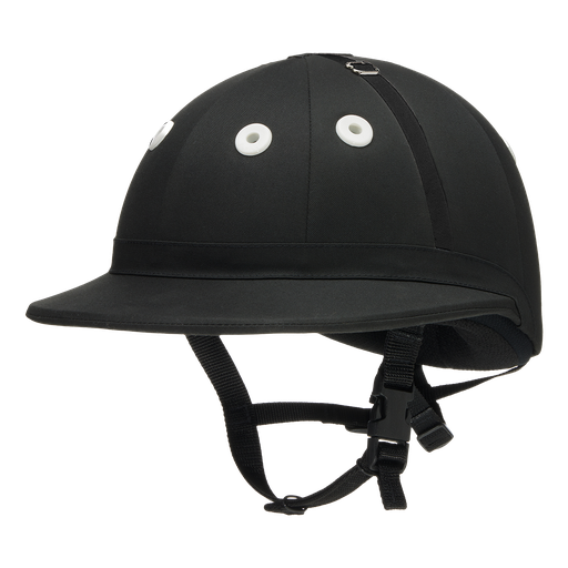 Charles Owen Young Rider Polo Helmet - Black